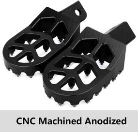 img 2 attached to High-Quality CNC Footpegs for CRF XR 50 70 110 M2R SDG DHZ SSR KAYO Pit Bike - Black