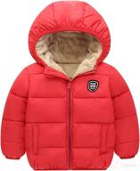 winter fleece windproof zipper outerwear apparel & accessories baby boys via clothing logo