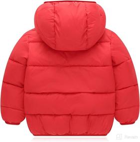 img 1 attached to Winter Fleece Windproof Zipper Outerwear Apparel & Accessories Baby Boys via Clothing