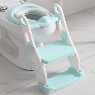 get your toddler potty trained with our blue kids potty training seat step stool - perfect for boys and girls! logo