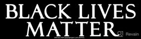 img 1 attached to Black Lives Matter Bumper Sticker Exterior Accessories best - Bumper Stickers, Decals & Magnets