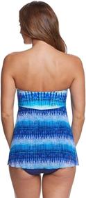 img 1 attached to 👙 Gottex Bandeau Flyaway Swimsuit: Embrace Style & Flair - Women's Clothing Collection