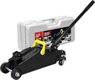 🔧 at82012b torin hydraulic trolley service jack with blow mold carrying storage case - 2 ton capacity, black logo