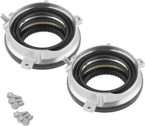 img 4 attached to Pair 4WD Hub Locking Actuator Delete Kit 600-405 Compatible with 🔐 For-d Expedition F-150 Lincoln Mark LT Navigator - Replacement for # 7L1Z3C247A 600-105