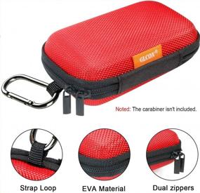 img 2 attached to Compact EVA Case - Durable Protection For Earbuds, Headset, Chargers, Airpods And More
