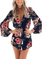 relipop fashion sleeves playsuit jumpsuit women's clothing via jumpsuits, rompers & overalls logo