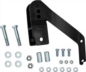 img 3 attached to JK Wrangler Rear Track Bar Bracket 1167 Compatible With 2007-2018 Models