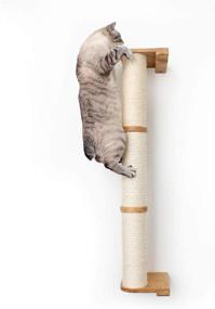 img 3 attached to Ultimate Vertical Playground: CatastrophiCreations 3-Tier Sisal Climbing Pole