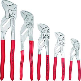 img 1 attached to Knipex 00 19 55 S4 Pliers Wrenches-Set: Ultimate Versatility in 5 Pieces