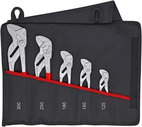 img 3 attached to Knipex 00 19 55 S4 Pliers Wrenches-Set: Ultimate Versatility in 5 Pieces