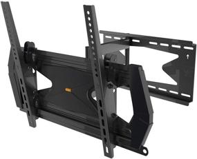 img 2 attached to 📺 Monoprice Full-Motion Articulating TV Wall Mount Bracket - Strong, Versatile & UL Certified: Ideal for 32in to 55in TVs, Max Weight 99lbs, Extends 3.0in to 21.6in, VESA Up to 400x400, Rotates, with Security Brackets for Concrete & Brick