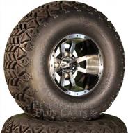 upgrade your golf cart with performance plus storm trooper wheels and a/t lifted tires logo