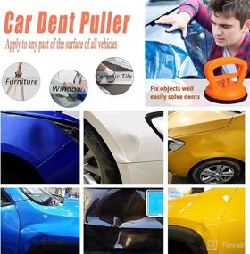 img 3 attached to 🚗 tehahe Dent Puller: Powerful Car Dent Removal Kit for Glass, Screen, Tiles Lifting & Objects Moving