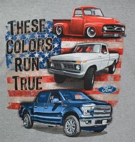 img 1 attached to 100Th Anniversary Trucks Colors T Shirt Medium