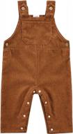 cute & comfy corduroy overalls for toddler girls and boys - shop the kuriozud collection now! logo