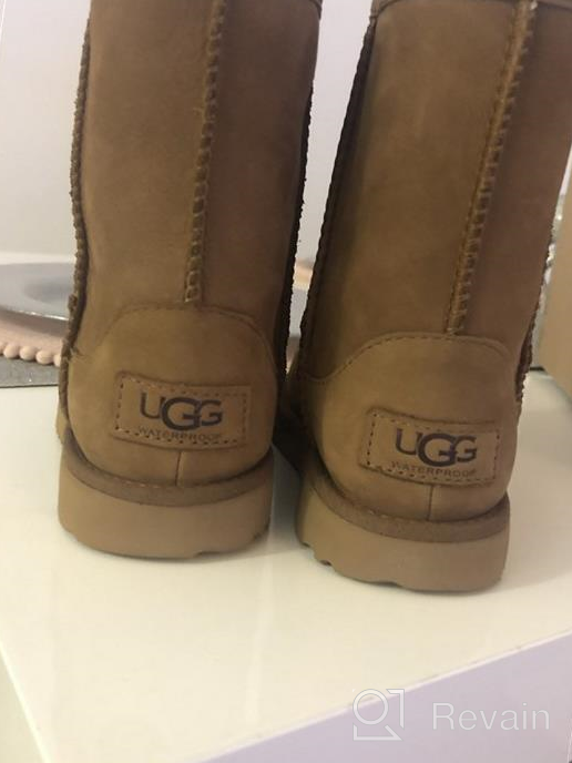 img 1 attached to 👦 Boys' UGG Classic Short Azalea Weather Boots review by Bohyun Rossetti