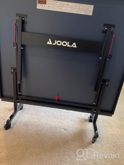 img 1 attached to JOOLA Inside - Premium MDF Indoor Table Tennis Table With Quick Clamp Ping Pong Net And Post Set - 10 Minute Easy Assembly - Single Player Playback Mode Included review by Johnny Burns