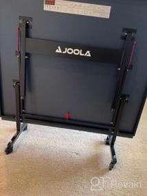 img 7 attached to JOOLA Inside - Premium MDF Indoor Table Tennis Table With Quick Clamp Ping Pong Net And Post Set - 10 Minute Easy Assembly - Single Player Playback Mode Included
