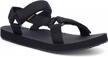 aleader kids' water shoes: lightweight & arch-supporting sandals with 2 adjustable straps - ideal for boys and girls on the beach or in water (little kid/big kid) logo