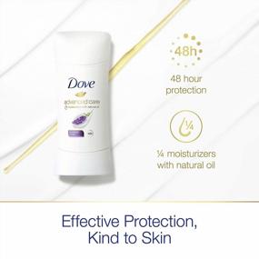 img 2 attached to Pack Of 4 Dove Advanced Care Lavender Fresh Antiperspirant Deodorant Sticks For Women With 48 Hour Protection And Comfortable Underarms, 2.6 Oz Each