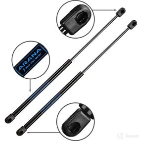 img 3 attached to 🔧 ARANA Qty(2) C1620651 18.7" Gas Spring Shocks 40lbs - Ideal for Camper Window Shell, Truck Topper, A.R.E. Leer Shell, Pickup Canopy Lid - C16-20651 (Ext. Length 18.70 inch)