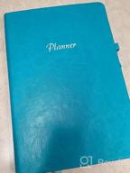 img 1 attached to CAGIE Undated Planner For Women: 12 Months, 54 Weeks, And Any Time Organization With Goal-Setting Tools And Elastic Closure - Black, 5.7" X 8.3 review by Stanley Redline