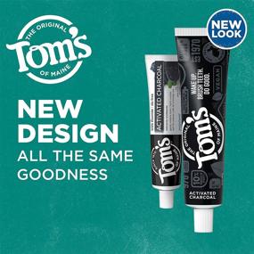 img 3 attached to Experience the Refreshing Power of Toms Maine Activated Toothpaste with Peppermint Flavor