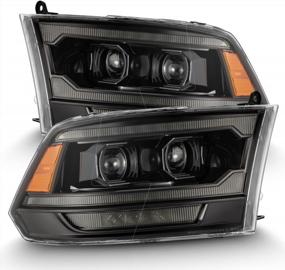 img 4 attached to LUXX Series 5Th Gen (G2 Style) LED Projector Headlights For 2009-2018 Ram 1500, 2010-2018 Ram 2500/3500 - AlphaRex 880560 Alpha Black