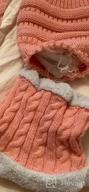 картинка 1 прикреплена к отзыву Зимний флисовый бесконечный шарф-бини для девочек - необходимый аксессуар для холодной погоды. от Shelley Highter
