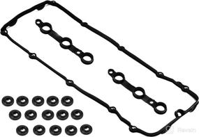img 2 attached to 🔝 Premium Quality Donepart Valve Cover Gasket with Grommets for M54 E46 E39 E83 E53 - 2002-2006 Compatible with 325i 330i 325Ci 323Ci 323i 325xi 328Ci 328i 330Ci 330xi 525i 528i 530i X5 Z3