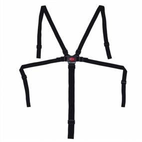 img 1 attached to 👶 Adjustable 5 Point Harness Baby Safety Strap Belt for High Chair, Pushchair, and Booster - High Chair Straps Replacement