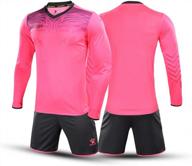 kelme goalkeeper jersey &amp; shorts set - мужчины/женщины, молодежная футбольная рубашка с длинным рукавом логотип