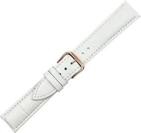 img 2 attached to RECHERE Alligator Crocodile Leather Buckle Women's Watches via Watch Bands