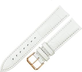 img 3 attached to RECHERE Alligator Crocodile Leather Buckle Women's Watches via Watch Bands