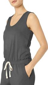 img 2 attached to Amazon Essentials Womens Studio Jumpsuit Women's Clothing : Jumpsuits, Rompers & Overalls