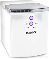igloo 33-pound automatic portable countertop ice maker machine logo
