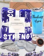 send your love and support with kedrian's thinking of you gift box - perfect get well soon and grief gifts for women and men logo