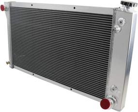 img 3 attached to 🚘 High-Performance 3-Row Radiator for 1967-1972 Chevy/GMC C/K Series C10 C20 C30 Pickup Truck by ALLOYWORKS