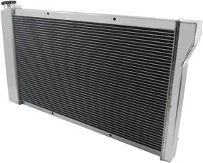 img 2 attached to 🚘 High-Performance 3-Row Radiator for 1967-1972 Chevy/GMC C/K Series C10 C20 C30 Pickup Truck by ALLOYWORKS