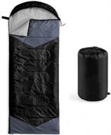 oaskys 3-season camping sleeping bag: lightweight, waterproof and versatile for all your outdoor adventures! логотип