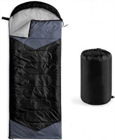 img 4 attached to Oaskys 3-Season Camping Sleeping Bag: Lightweight, Waterproof And Versatile For All Your Outdoor Adventures!