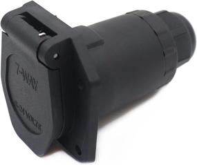 img 4 attached to Замена 7-контактного разъема прицепа RV Blade — 7-контактный разъем со стороны автомобиля для фонарей прицепа — адаптер CARROFIX