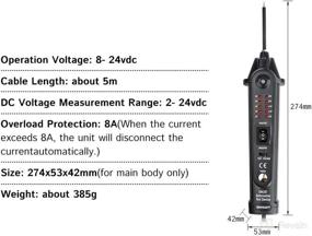 img 3 attached to ⚡ High-Performance Automotive Electric Circuit Tester for Car Electrical Systems, 2V to 24V DC