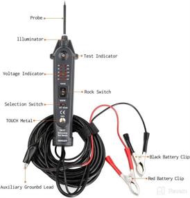 img 2 attached to ⚡ High-Performance Automotive Electric Circuit Tester for Car Electrical Systems, 2V to 24V DC