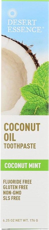 desert essence toothpaste coconut ounce 로고