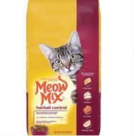 meow mix hairball control 6 3 фунта логотип