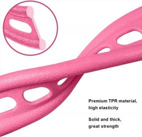 img 2 attached to AIKOTOO Pedal Resistance Band Elastic Pull Rope Fitness Sit-Up Exercise At Home Gym Yoga Workout Equipment Multifunction Pedal Arm Leg Trainer Slimming Bodybuilding Abdominal Training
