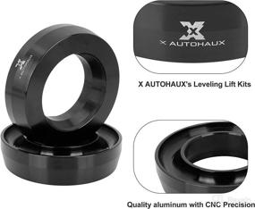 img 2 attached to 🚗 X AUTOHAUX 2" Front Suspension Spring Strut Spacer Leveling Lift Kit for Dodge RAM 1500 2500 3500 2WD 1994-1998, 2000-2017, and 2019-2020