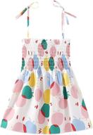 👗 vibrant sleeveless dresses: mud kingdom's colorful smocked girls' clothing логотип