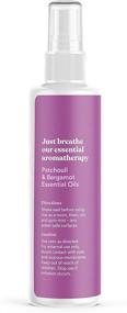 img 3 attached to Aromatherapy Spray With Patchouli & Bergamot Essential Oil - 4 Fl Oz For Face, Body, Rooms, Linens Car Freshener And More!